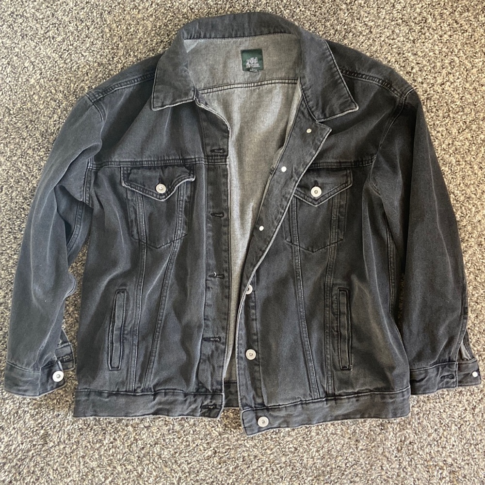 Black Jean Jacket